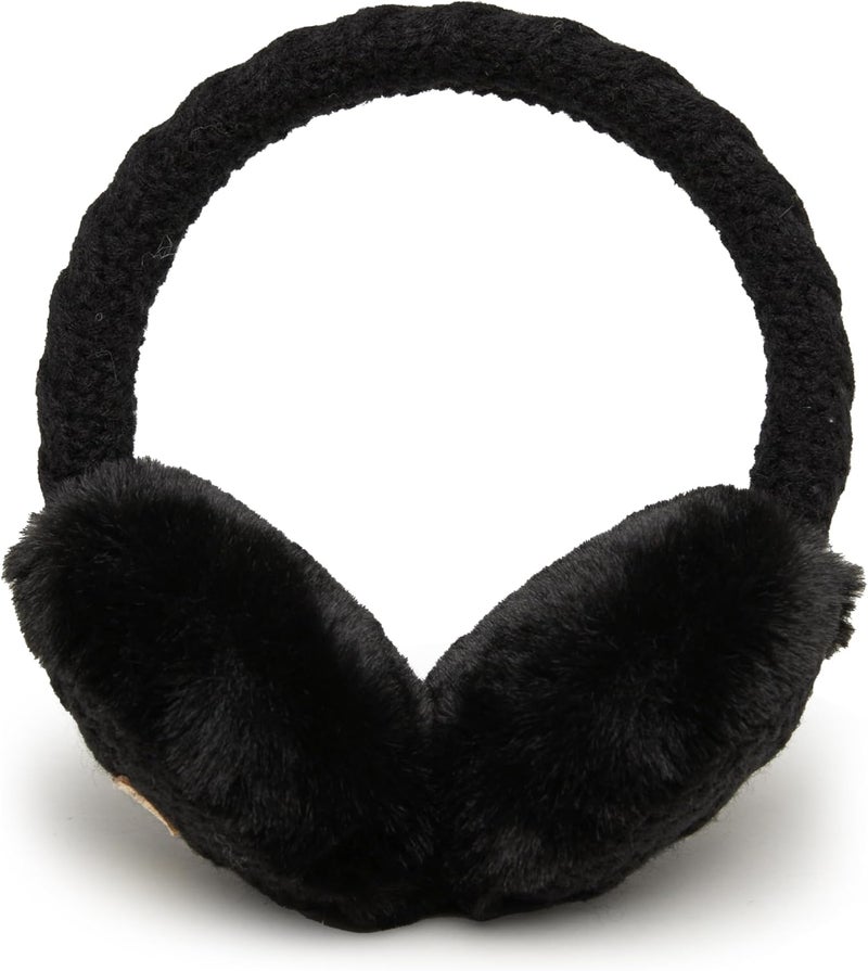 Funky Junque Winter Ear Muffs for Kids Girl Boy Fuzzy Cozy Warm Earmuffs Adjustable Cold Weather Ear Warmer Ages 4-12 - Image 4
